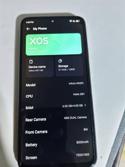 Infinix Hot 50i