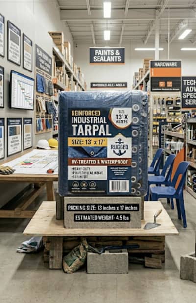 tarpal water proof for shade and cover