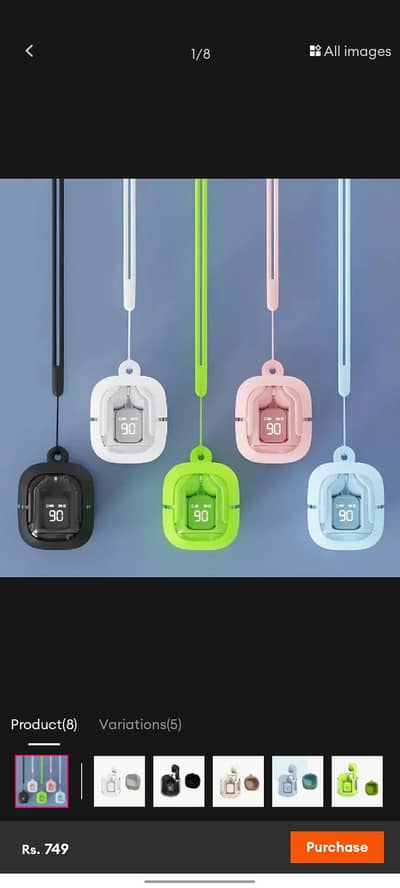 Air 31 Airpords - Transparent Wireless Earbuds