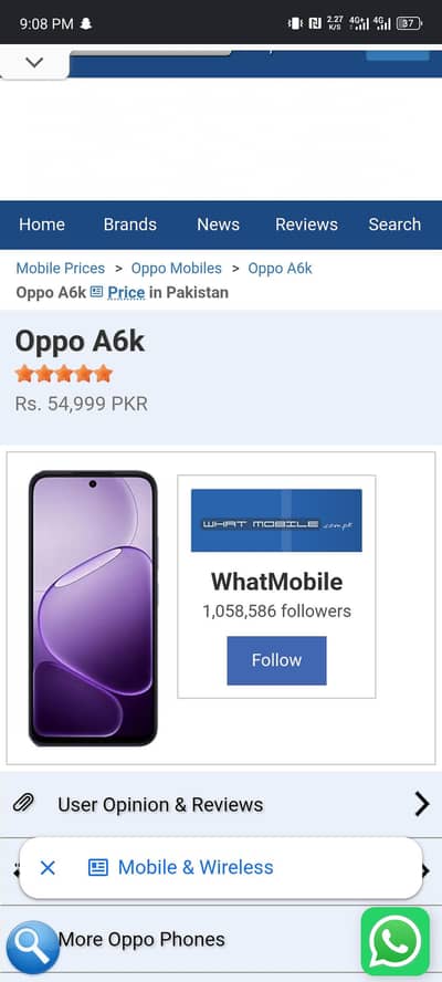 OPPO A6k