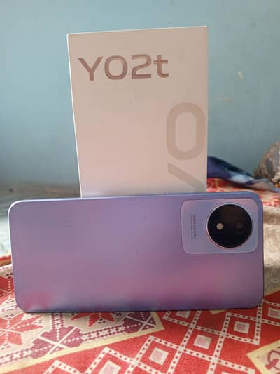 Vivo Y02t 4 gb ram 64 memory
