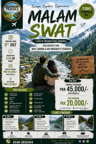 swat kalam tour