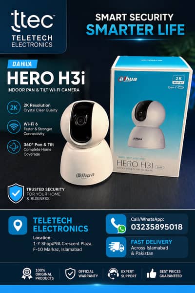 Dahua WiFi Security Camera | CCTV Camera  Wireless Camera  03235895018