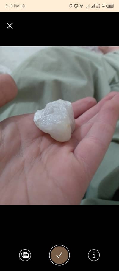 a white milky jade for sale