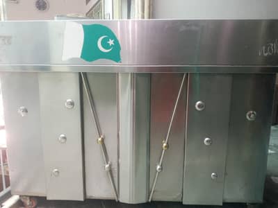 Stainless Steel 3 Burner Cooking Counter