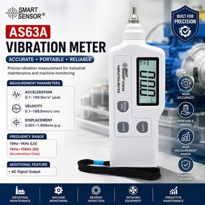 Portable Vibration meter | price in pakistan |  AS63A Smart Sensor