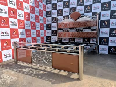 steel bed