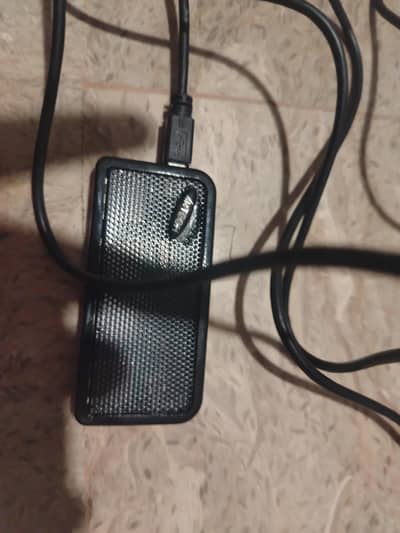 A 4 tech branded USB hub