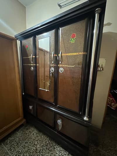 New brand Iron wardrobe not properly used this