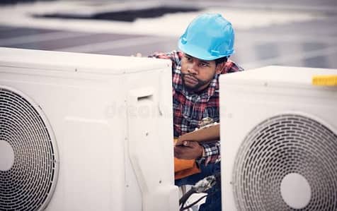 GHOUSIA AC and Refrigerator services are available