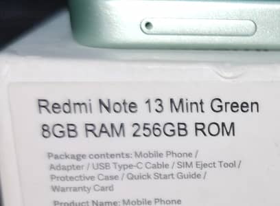 Xiaomi Redmi Note 13 new condition