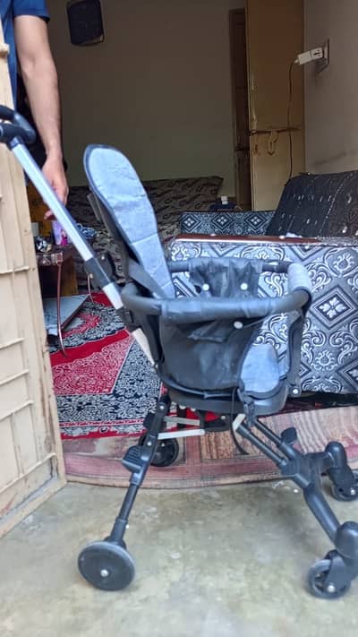 Foldable magic stroller