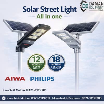 Solar Street Light 120Watts