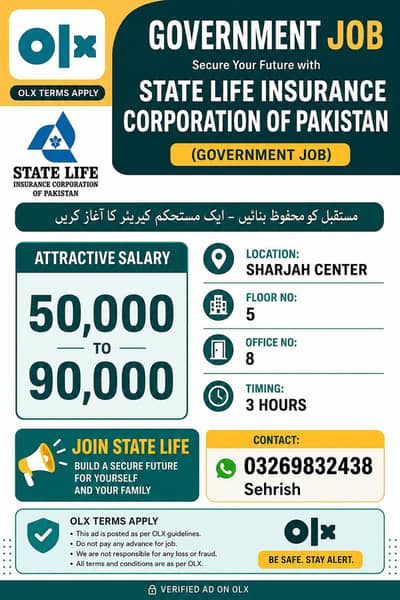 Urgent hiring Part Time government job flexible hours