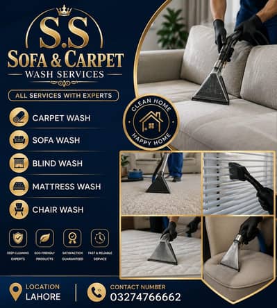 SS Sofa & Carpet Wash