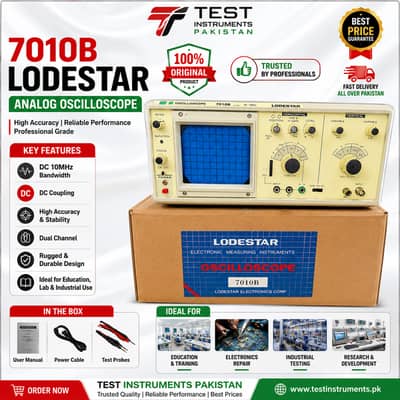 7010B LODESTAR Oscilloscope 10MHz for Sale in Pakistan