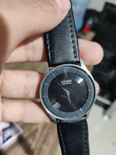 citizen watch with black dia