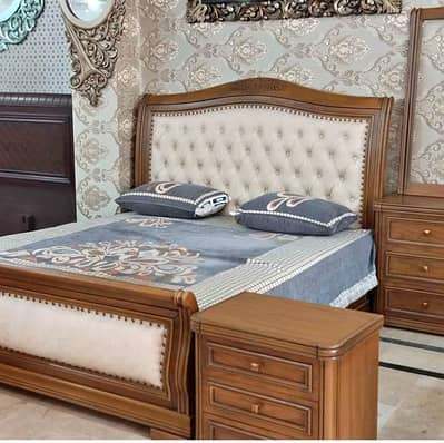 Bed/Double bed/single bed/king size bed/wooden bed/polish bed