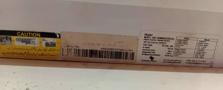 Air conditioner 1 tonn Haier