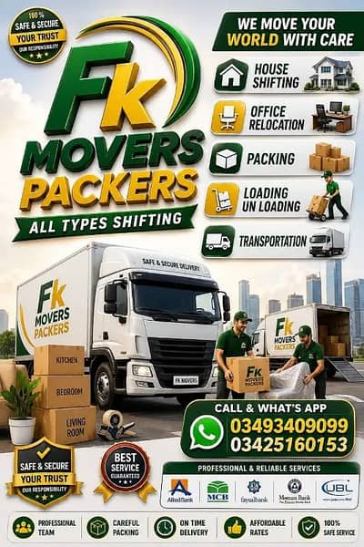 Professional Movers & Packers | Home & Office Relocation