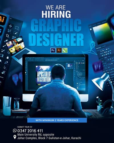 We're Hiring: Graphic Designer (Night Shift)