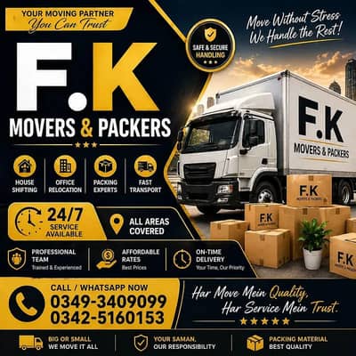 Professional Movers & Packers Services – Safe, Fast & Affordable