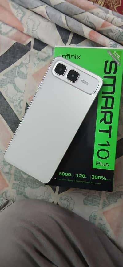 Infinix smart 10 plus complete box official pta approved urgent sale
