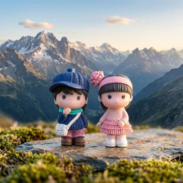 Universal Couple Character Decoration Accessories For Car