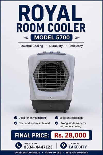 royal room cooler 5700