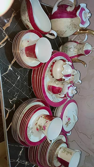 marble dinner set