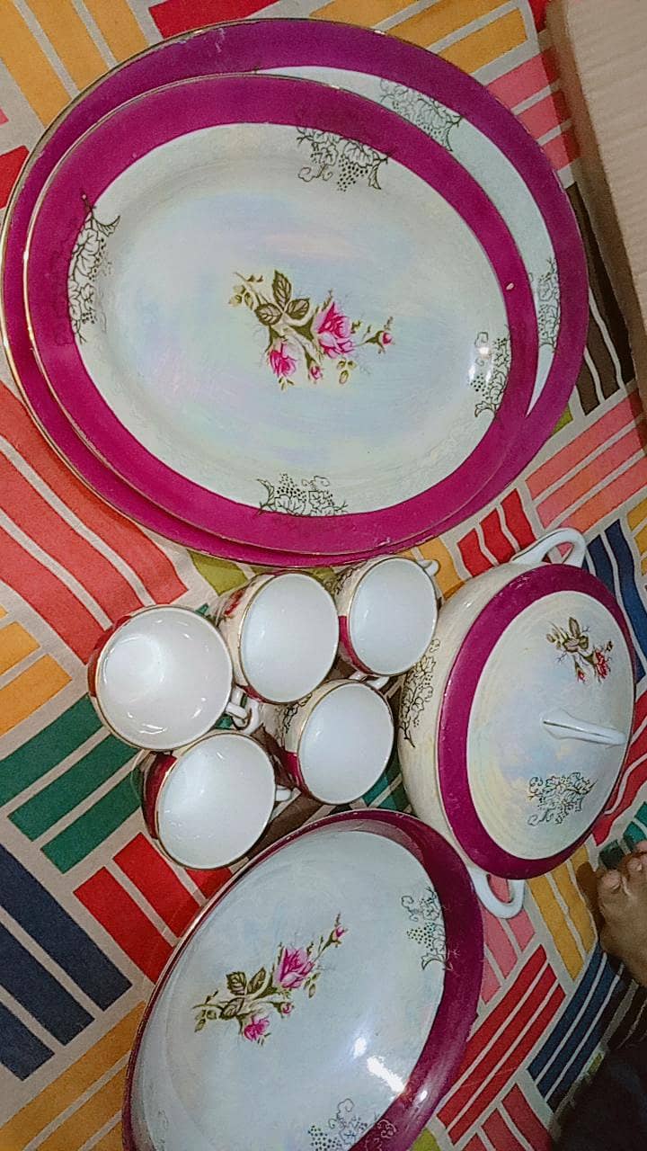 marble dinner set 1