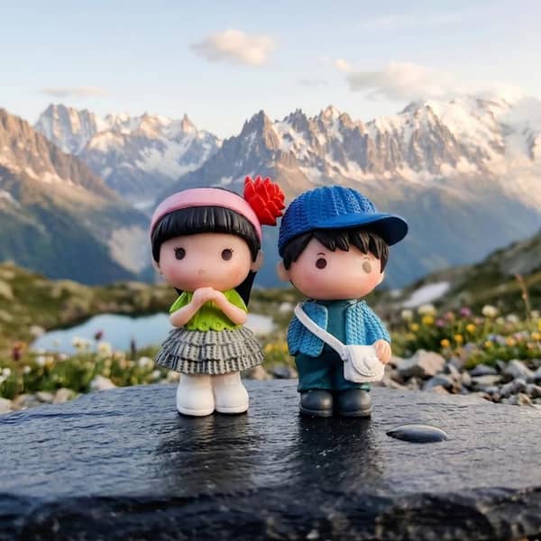 Universal Couple Character Decoration Accessories For Car