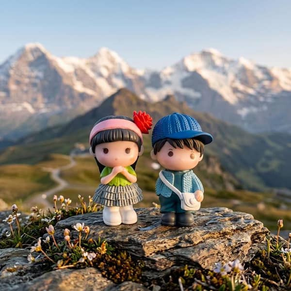 Universal Couple Character Decoration Accessories For Car