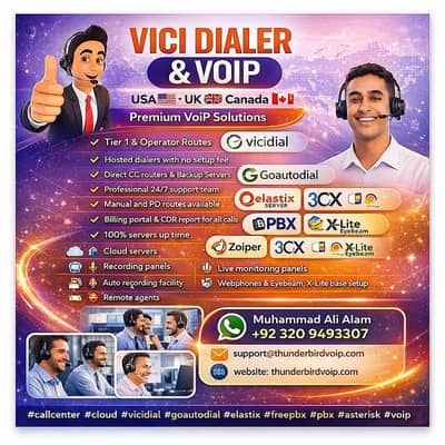 VICIdial / GoAutoDial VoIP Setup | PBX, 3CX, Zoiper, Xlite,Services