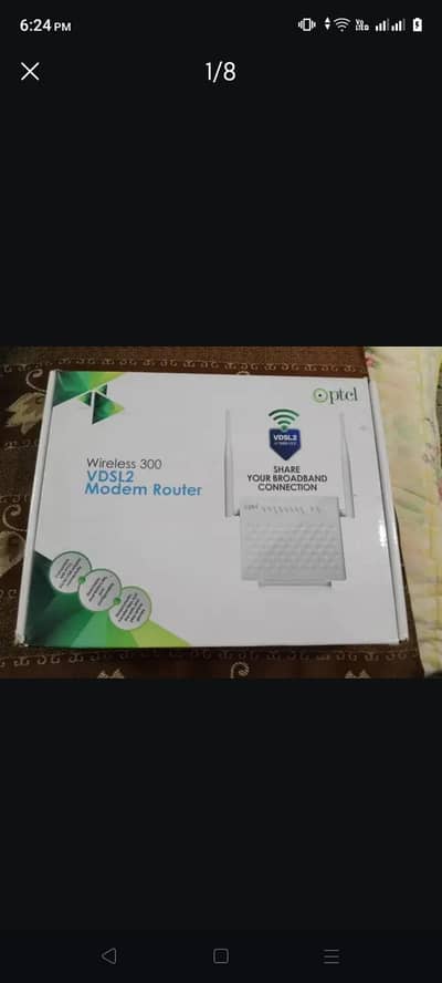 PTCL VDSL2 Modem router