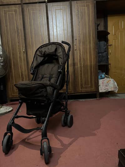 almost new pram only 2 time used. . . bought from uk