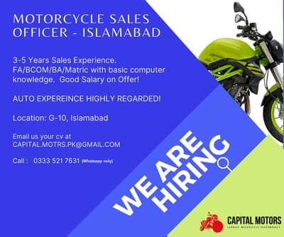 In House Salesman at Suzuki Dealership