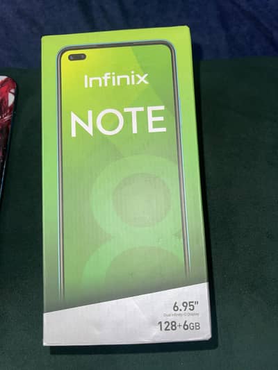 Infinix Note 8 6/128 with box and charger