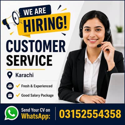 Hiring Customer Service Position