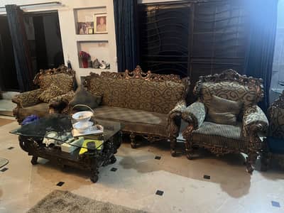 Chinnote sofa set 2 set with tables