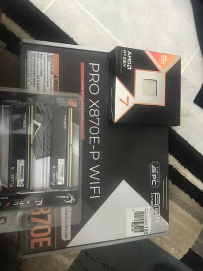 9850X3D MSI PRO X870E-P G. Skill Flare X5 32GB 6000MHZ