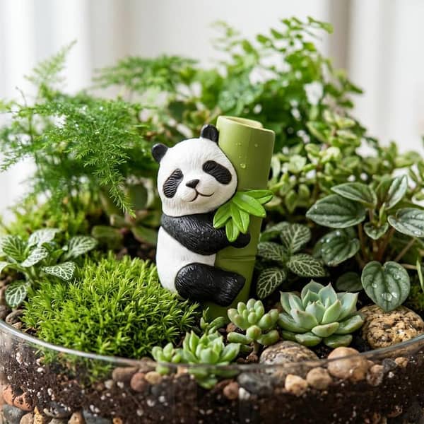 Universal Panda Resin Character Decoration Accessories For Car