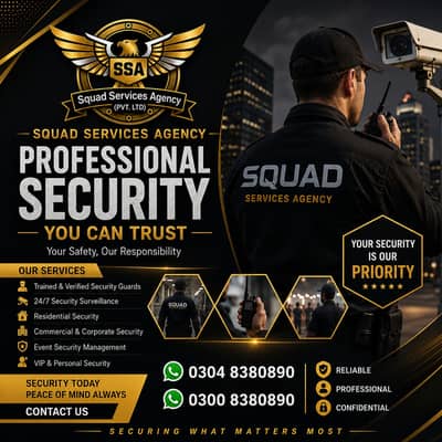 Professional Security Services Available 24/7