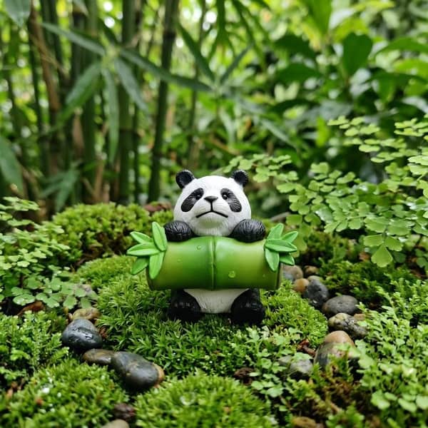 Universal Panda Resin Character Decoration Accessories For Car
