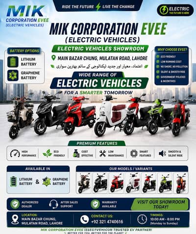 MIK Corporation EVEE – Premium Electric Vehicles Showroom