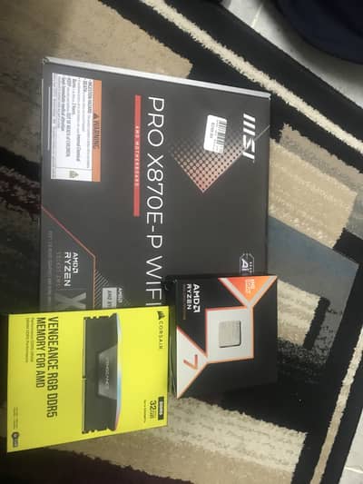 9850X3D MSI PRO X870E-P Corsair RGB 32GB 6000Mhz