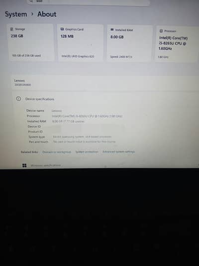 Lenovo Laptop 10/10 condition