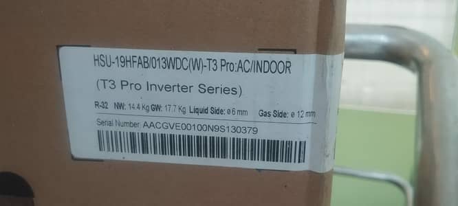 Haier T3 PRO inverter brand new box pack in best price.