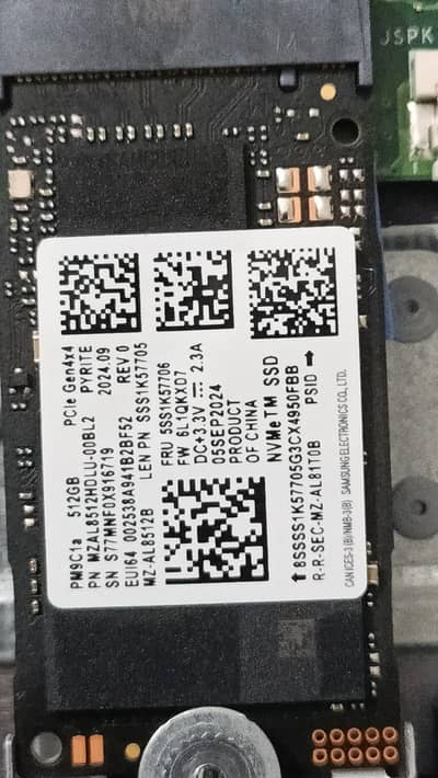 Samsung Nvme 512GB PM9C1a new Unused 100 Health Gen 4x4