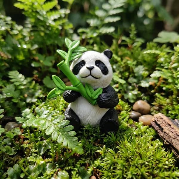 Universal Panda Resin Character Decoration Accessories For Car